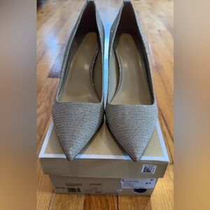 Michael Kors Gold Sparkle Heels